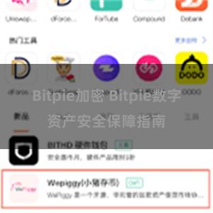 Bitpie加密 Bitpie数字资产安全保障指南