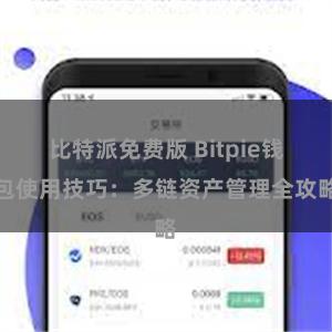 比特派免费版 Bitpie钱包使用技巧：多链资产管理全攻略