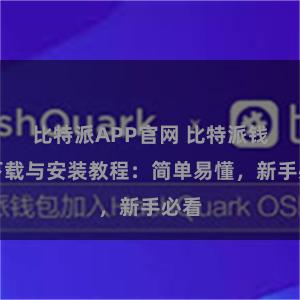 比特派APP官网 比特派钱包下载与安装教程：简单易懂，新手必看