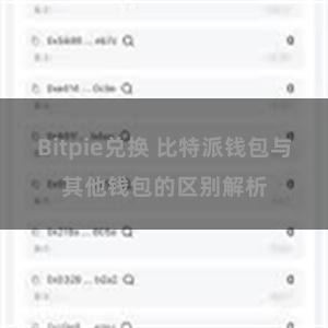 Bitpie兑换 比特派钱包与其他钱包的区别解析