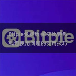 Bitpie免费版 解决比特派钱包使用问题的实用技巧