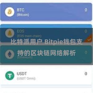 比特派用户 Bitpie钱包支持的区块链网络解析