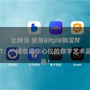 比特派 使用Bitpie购买NFT：一键收藏你心仪的数字艺术品！