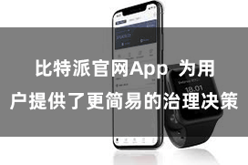 比特派官网App  为用户提供了更简易的治理决策
