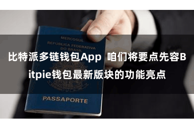 比特派多链钱包App  咱们将要点先容Bitpie钱包最新版块的功能亮点