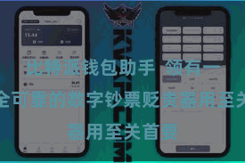 比特派钱包助手  领有一款安全可靠的数字钞票贬责器用至关首要